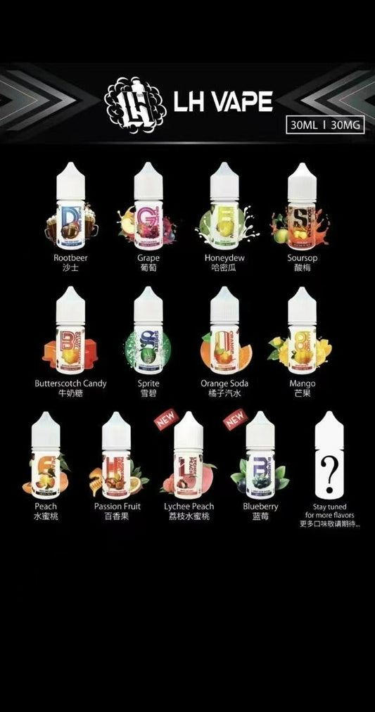 LH 煙油 馬來西亞進口 30ML/35MG